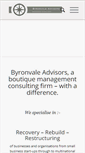 Mobile Screenshot of byronvaleadvisors.com